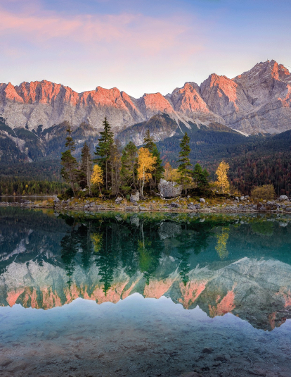 Zugspitze reflection