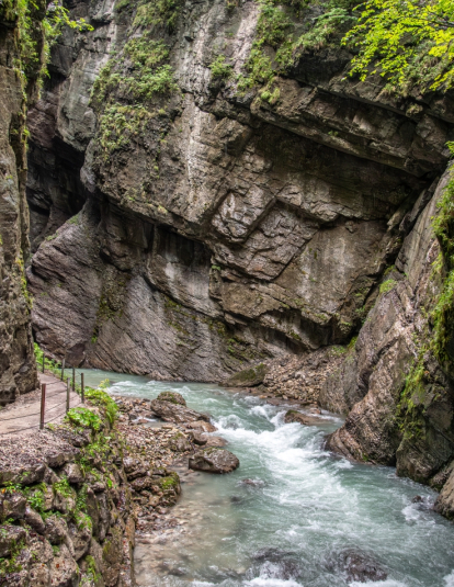 Path at Partnachklamm Current Cover