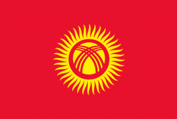 Flag of Kyrgyzstan