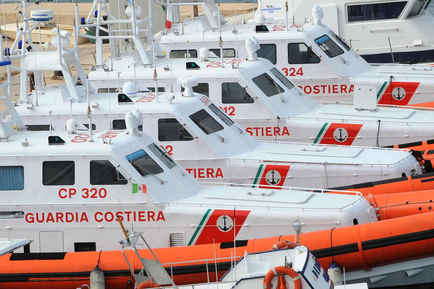 Coast Guard ships, Lampedusa