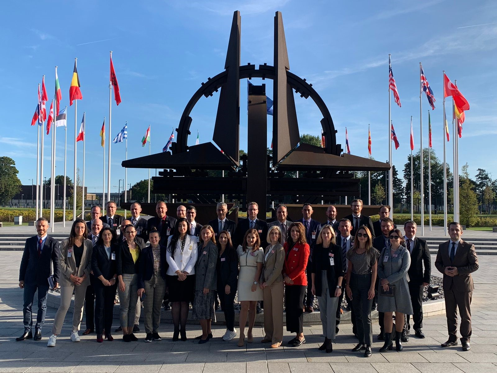 ESS-EU/NATO COOP 22 Brussels Group Photo