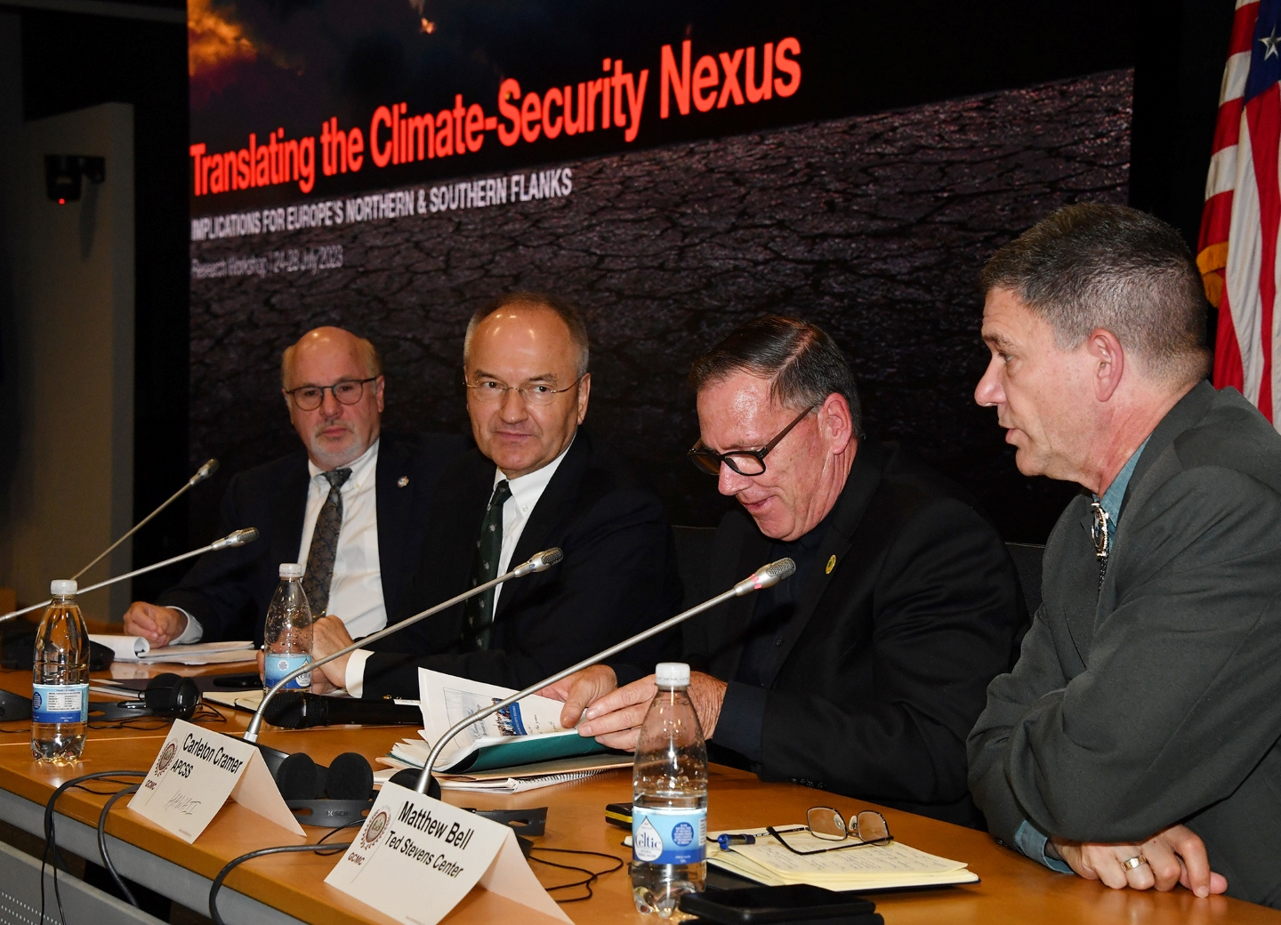 Deans from three Regional Centers at Climate Security Nexus