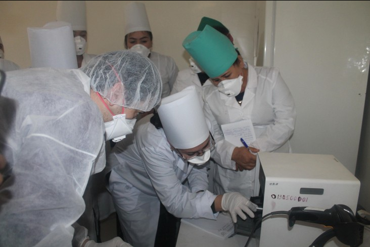 The U.S. government, through the U.S. Agency for International Development (USAID), has announced an additional contribution to Uzbekistan’s efforts to combat COVID-19, April 2, 2020, Tashkent, Uzbekistan.