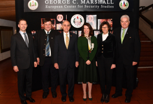 Garmisch-Partenkirchen, Marshall Center Hosts New Year’s Reception 