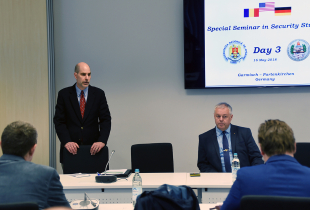 Marshall Center Hosts a Special Seminar for Romanian Security Professionals 