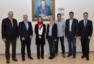 Munich police visit Marshall Center 