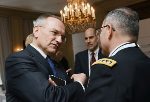Andrew Michta, Dean and Gen. Mike Scaparotti