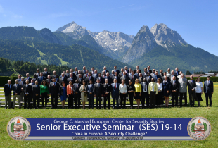 Marshall Center’s Senior Executive Seminar Aims to Understand Chinese Engagement in Europe