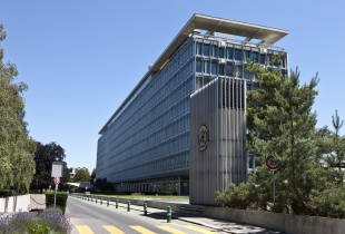 WHO World Health Organization Headquarters in Geneva, Switzerland