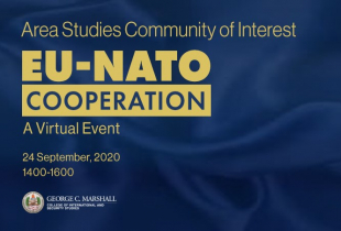 Marshall Center Hosts EU, NATO Cooperation Virtual Event