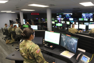 US Army Cyber Command Center
