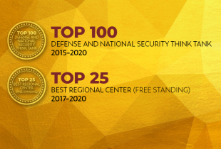 graphic of top hundred think tanks