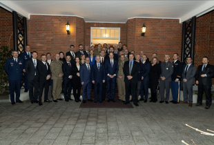 Gathering of all attendees of Marshall Center Alumni Event in Warsaw, Poland.