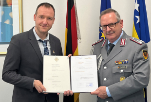 Award presented to Mr. Vladimir Vidovic