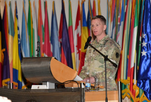 News Lt. Col. Mucker Speaks FAO 75th
