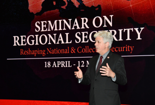 Dir. Barre Seguin speaks at SRS opening session