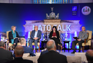 Panel with Katrin Bastian, Ph.D.  and Colonel Frank Hagemann, Ph.D., German Army