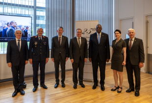 Senior Defense Leaders at PfPC 25th Anniversary Signing