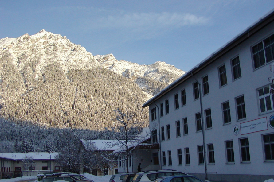 PLTCE building 253 in the winter