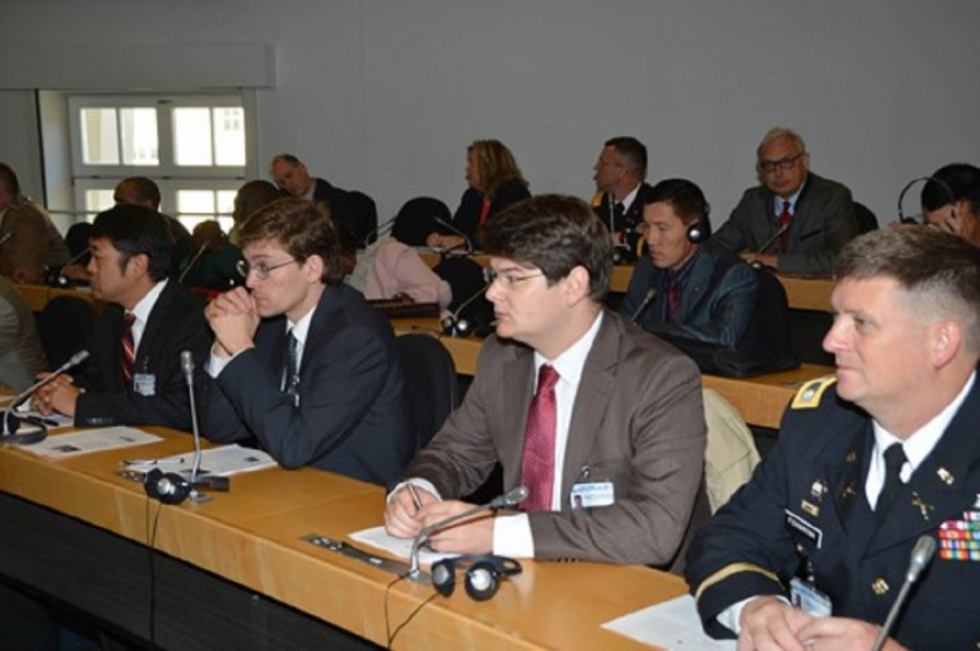 Photograph of a participant in the Master of Arts Program in International Security Studies (MISS).  