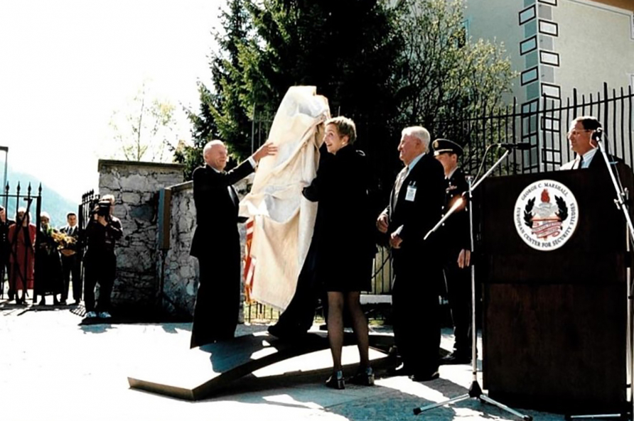 Marshall Center’s Bronze Statue of its Namesake Turns 22 Slide 3