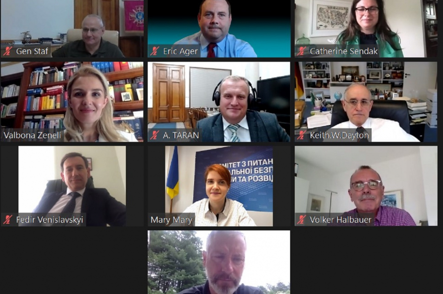 Screen shot of participants. 