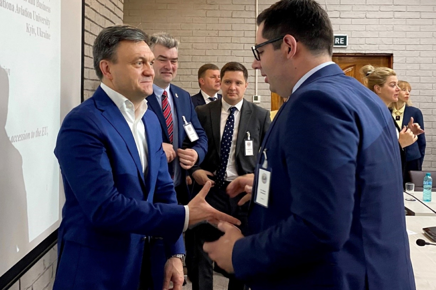 Prime Minister Dorin Recean at Moldova Alumni Event