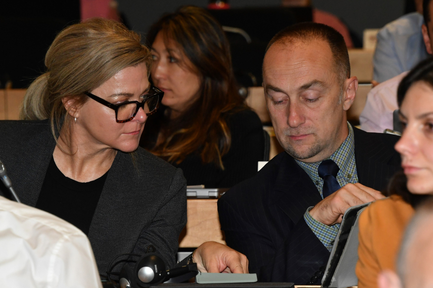 Participants listen in during the Southeast European Forum