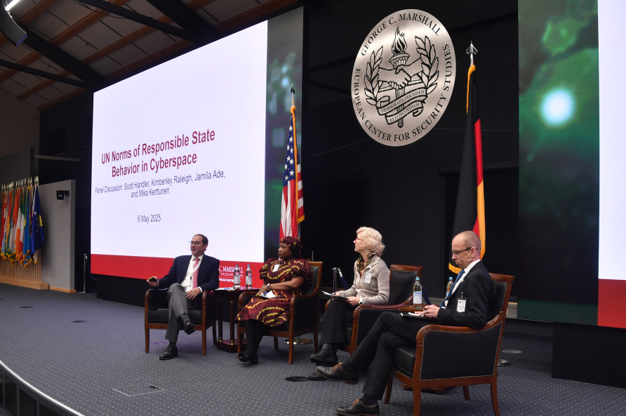 The discussion focused on the 11 voluntary norms for responsible state behavior in cyberspace first adopted by the UN in 2015.